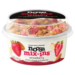 noosa Strawberry Mix-ins Aussie Style Yogurt - 9g Protein 5.8oz