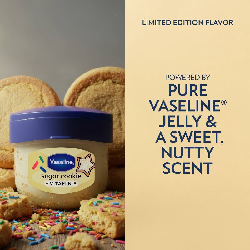 slide 7 of 11, Vaseline Holiday Limited Edition Lip Balm - Sugar Cookie - Travel Size - 0.25oz, 0.25 oz