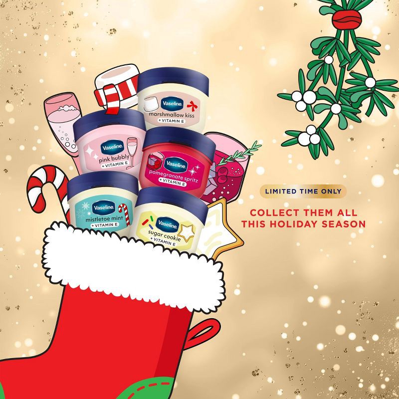 slide 11 of 11, Vaseline Holiday Limited Edition Lip Balm - Sugar Cookie - Travel Size - 0.25oz, 0.25 oz