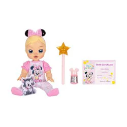 Disney Darlings Deluxe Feature Doll: Minnie - Blonde Hair/Blue Eyes