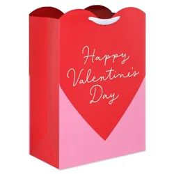 American Greetings Valentine's Day Medium Gift Bag Diecut Heart