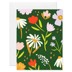 American Greetings 10ct Spring Blank Note Cards Tossed Florals