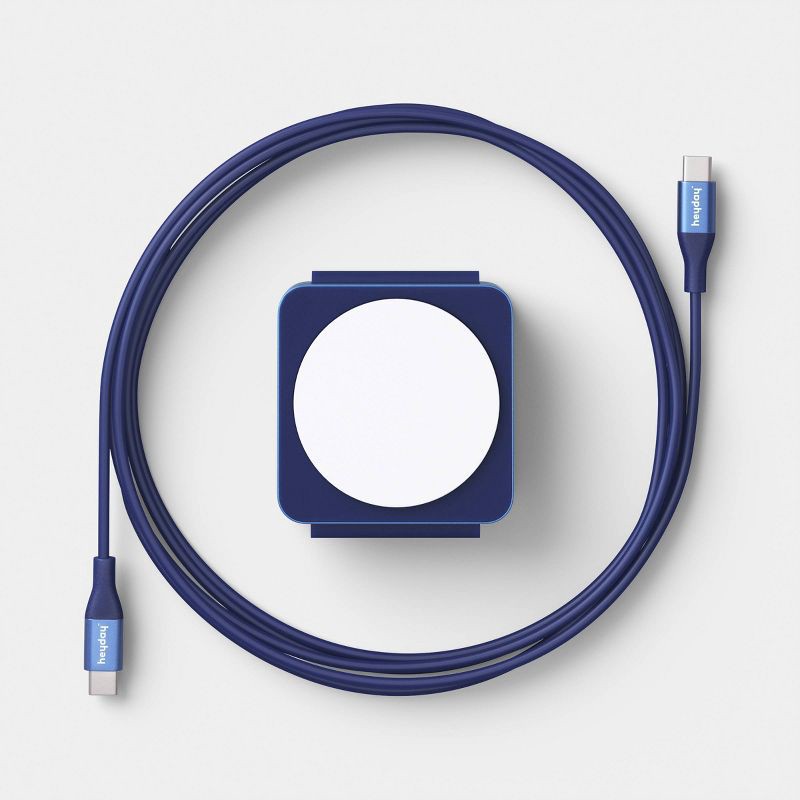 slide 3 of 3, Qi2 Wireless 3-in-1 Folding Charging Pad - Future Dusk - heyday™ Dark Blue, 1 ct