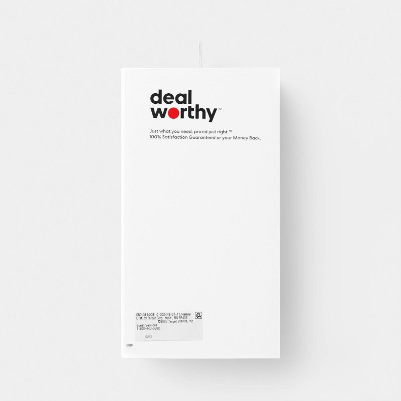 slide 3 of 4, Car Mount (2-in-1) Matte Finish 2 pk - dealworthy™ Black, 2 ct