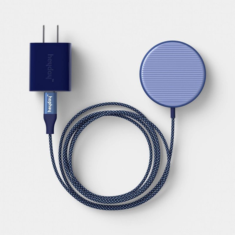 slide 1 of 3, Qi2 Wireless Charging Pad - Peri Blue - heyday™ Blue, 1 ct
