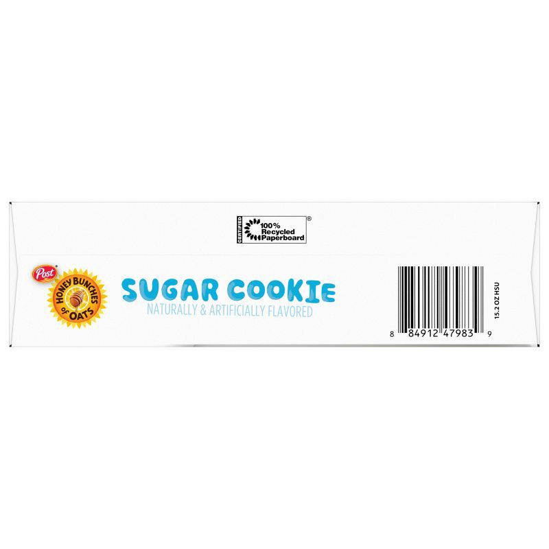 slide 11 of 11, Post Honey Bunches of Oats Sugar Cookie Breakfast Cereal - 15.2oz, 15.2 oz