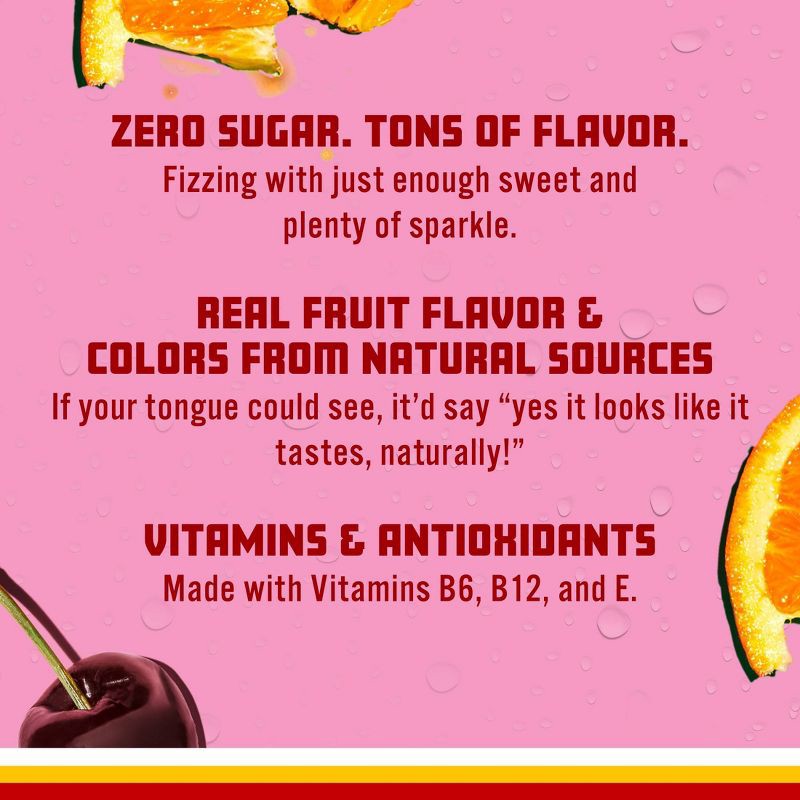 slide 4 of 5, Sparkling ICE Fruit Punch Sparkling Water - 10pk/7.5 fl oz Mini Cans, 10 ct; 7.5 fl oz