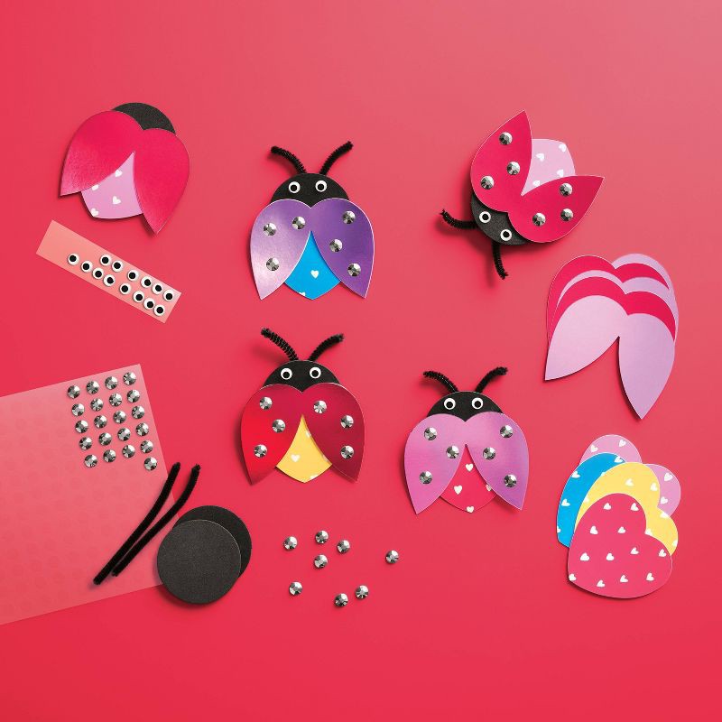 slide 2 of 3, 20ct Valentine's Day Love Bugs Classroom Activity Kit - Spritz™, 20 ct