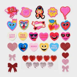 100ct Valentine's Day Stickers - Spritz™