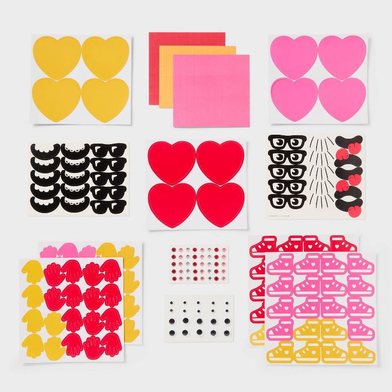 slide 3 of 3, 20ct Valentine's Day Heart Buddies Classroom Activity Kit - Spritz™, 20 ct
