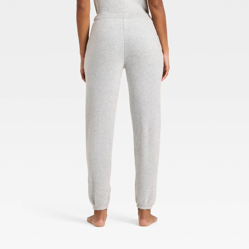 slide 2 of 3, Women's Teddy Jogger Pants - Auden™ Gray XS, 1 ct