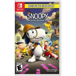 GameMill Entertainment Snoopy & The Great Mystery Club Deluxe Edition - Nintendo Switch