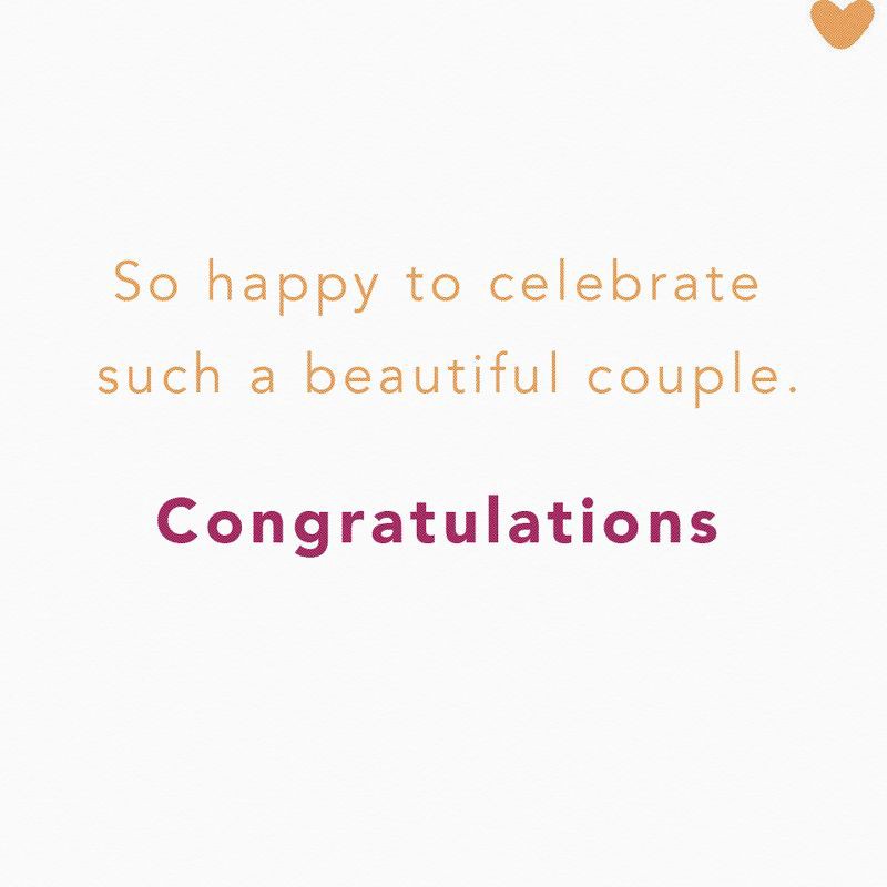 slide 3 of 4, American Greetings Funny Wedding Card for Couple First Comes Love Gold/Pink Letter Includes Envelope, 1 ct