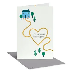 American Greetings Anniversary Card for Husband or Wife So Grateful for You Home to My Heart Includes Envelope