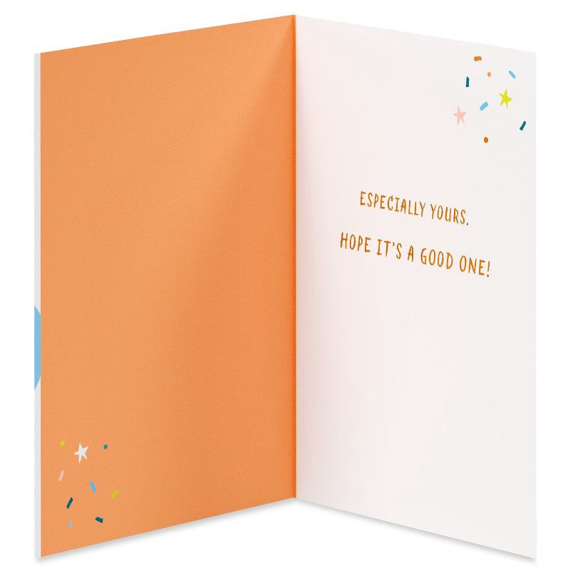 slide 2 of 4, American Greetings Birthday Card Hope It's a Good One Balloons Includes Envelope, 1 ct