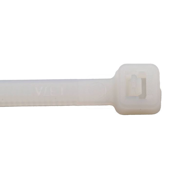 slide 2 of 2, TruHome 100ct Mr. Brands White Cable Tie 10'', 100 ct