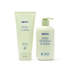 Pipette Baby Bath Wash Gift Set - Shampoo & Lotion - 17.5 fl oz/2ct