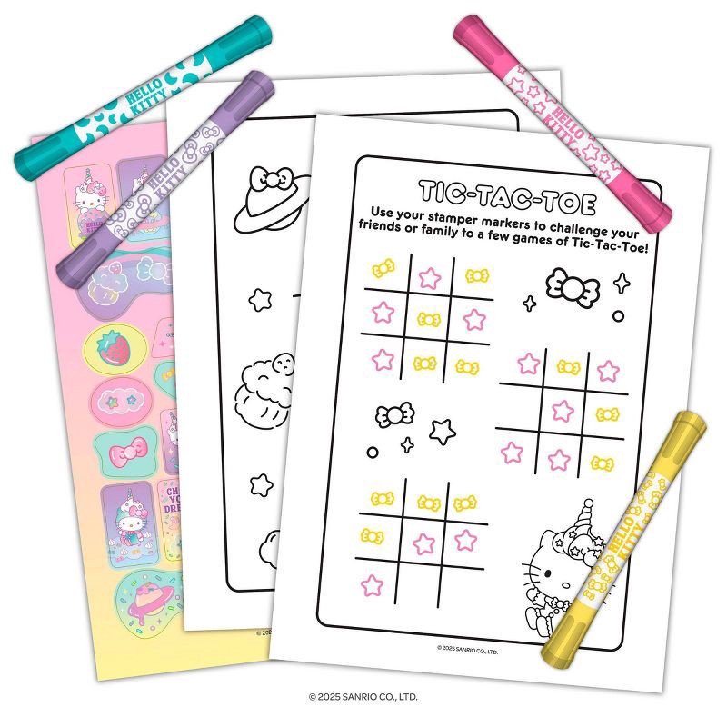 slide 3 of 5, Bendon Hello Kitty Stamper Marker Coloring Book, 1 ct