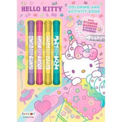 Bendon Hello Kitty Stamper Marker Coloring Book