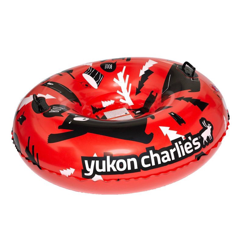 slide 2 of 6, Yukon Charlies 48'' Timber Bear Snow Tube - Vietnam, 1 ct