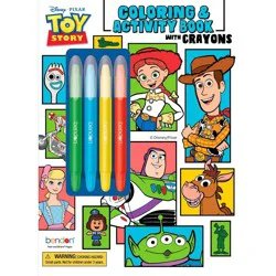 Bendon Toy Story Coloring Book with Twist Crayons