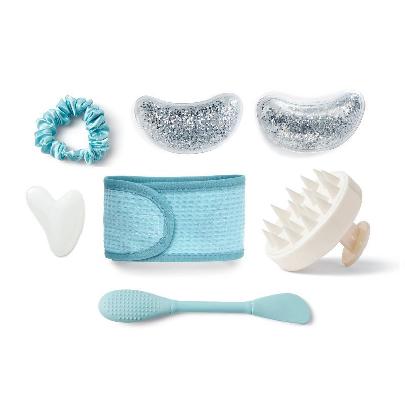 slide 4 of 4, Advent 1 Bath and Body Gift Set - Cozy Rest - 7pc, 7 ct