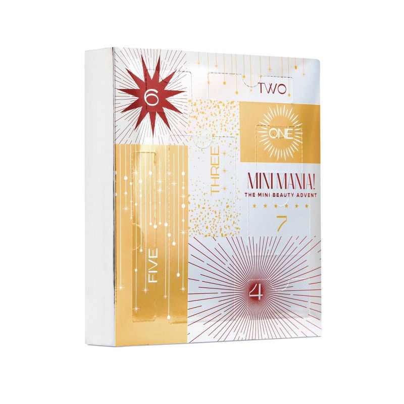 slide 2 of 4, Advent 2-Bath and Body Gift Set - Mini Mania - 7pc, 7 ct