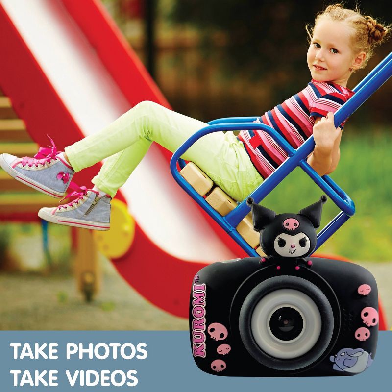 slide 5 of 6, Hello Kitty Kuromi Kids' Digital Camera: 48MP, USB-C, 2" Screen, Point-And-Shoot, 1 ct
