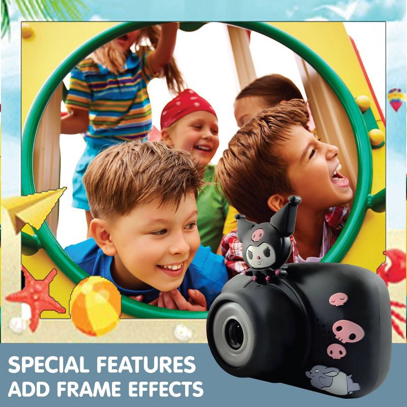 slide 6 of 6, Hello Kitty Kuromi Kids' Digital Camera: 48MP, USB-C, 2" Screen, Point-And-Shoot, 1 ct