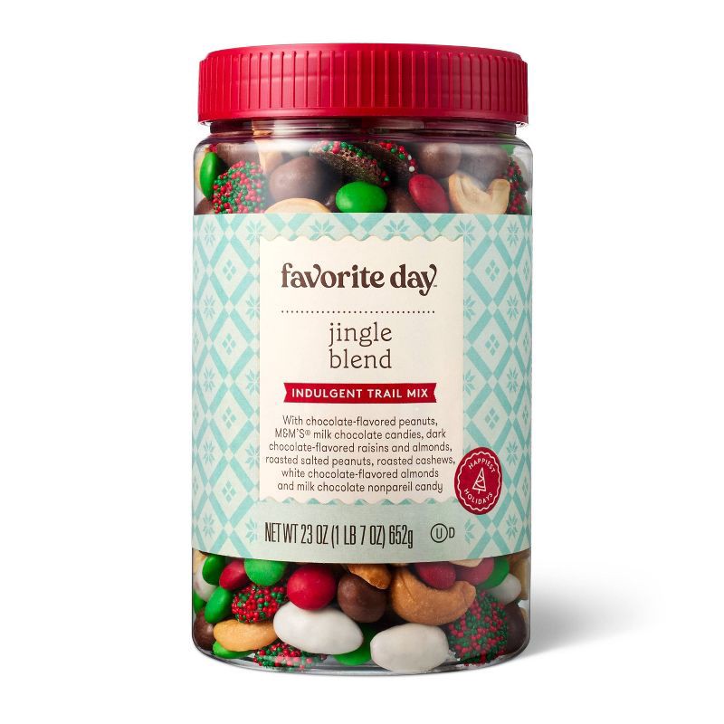 slide 1 of 4, Christmas Jingle Blend Indulgent Snack Trail Mix - 23oz - Favorite Day™, 23 oz