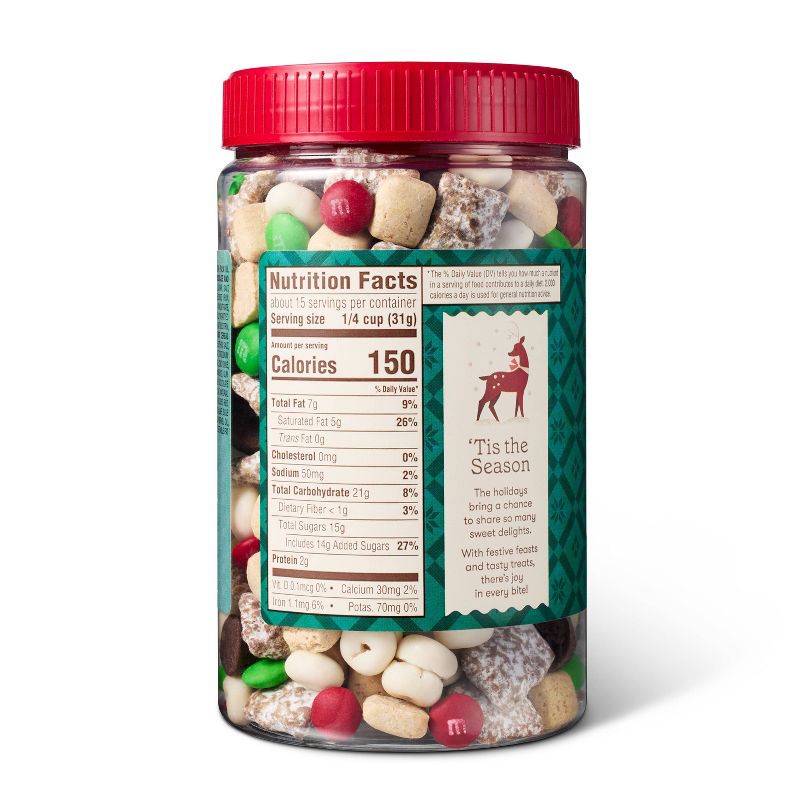 slide 2 of 4, Christmas Rudolph's Snack Mix - 16.5oz - Favorite Day™, 16.5 oz