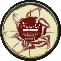 Seg 32Oz Strawberry Swirl Cheesecake