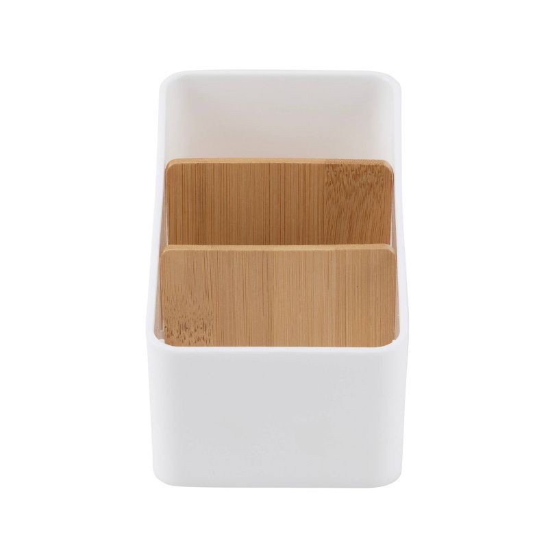 slide 2 of 8, Thinkspace 3 Compartment Storage White, 1 ct