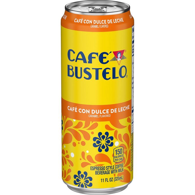 slide 1 of 7, Cafe Bustelo Cafe Con Dulce De Leche Espresso Style Beverage with Milk - 11 fl oz, 11 fl oz