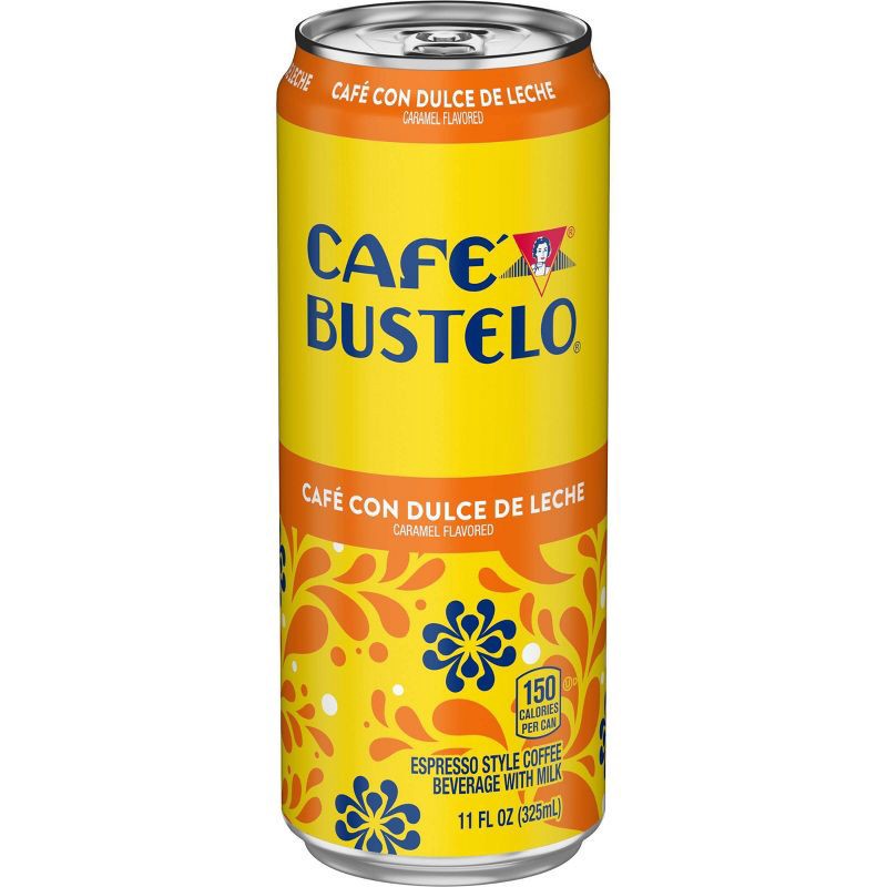 slide 1 of 6, Cafe Bustelo Cafe Con Dulce De Leche Espresso Style Beverage with Milk - 11 fl oz, 11 fl oz