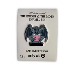 Kingdom of Threads Gargoyle Enamel Pin - The Knight and The Moth