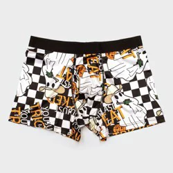 Men's Special Thanks Halloween Trick or Treat Cowboy Ghost Boxer Briefs - L