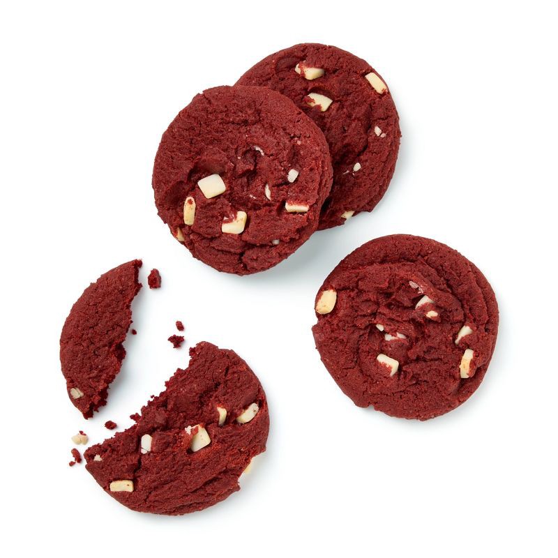 slide 3 of 3, Valentine's Day Red Velvet Cream Cheese Cookies - 12.5oz - Favorite Day™, 12.5 oz