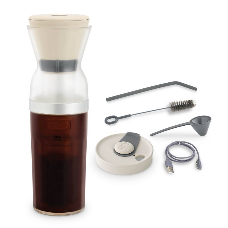 slide 1 of 7, Dash Brew2Go Portable Cold Brew System Cream, 1 ct