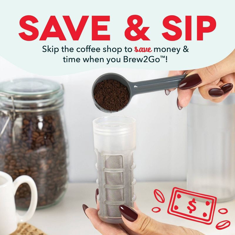 slide 6 of 7, Dash Brew2Go Portable Cold Brew System Cream, 1 ct