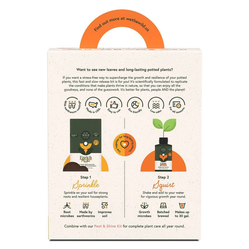 slide 2 of 4, Plant Food Kit - WE THE WILD, 1 ct