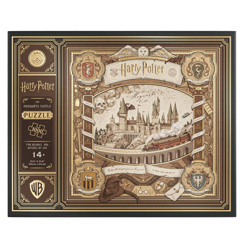 slide 1 of 6, theory11 Harry Potter Jigsaw Puzzle - 1000pc, 1000 ct