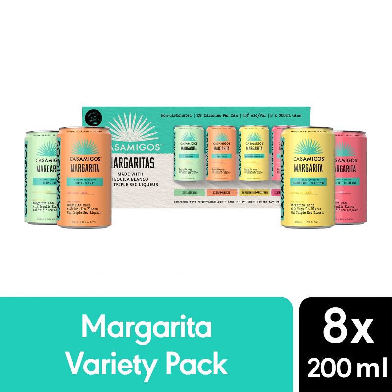 slide 2 of 8, Casamigos Margaritas RTD Beverages - 8pk/200ml Cans, 8 ct; 200 ml