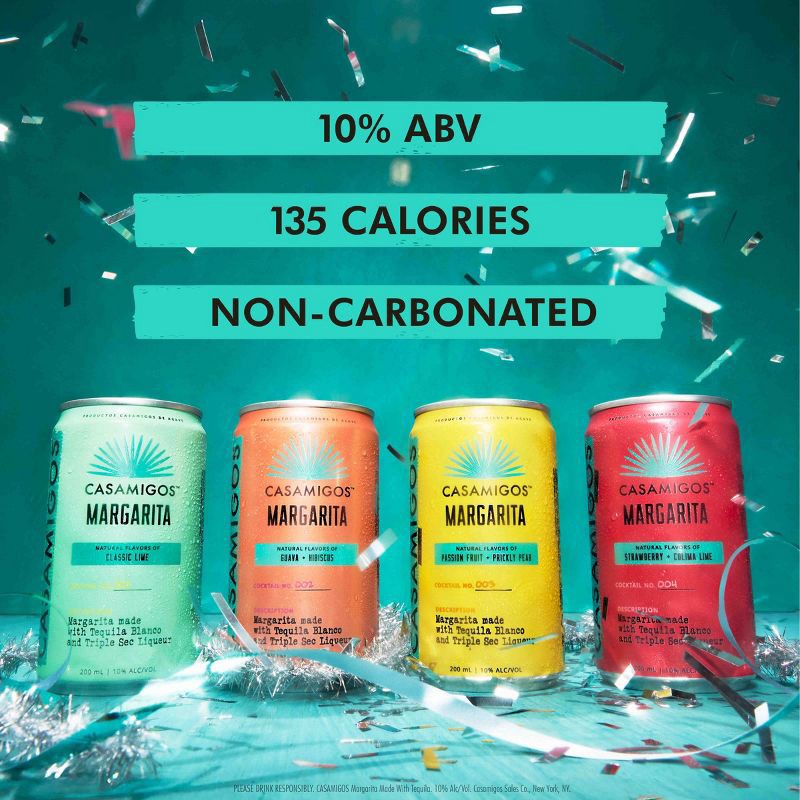 slide 4 of 8, Casamigos Margaritas RTD Beverages - 8pk/200ml Cans, 8 ct; 200 ml