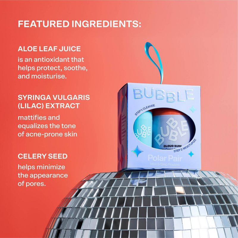 slide 7 of 7, Bubble Skincare Polar Pair Mini 2-Step Routine - 2ct, 2 ct