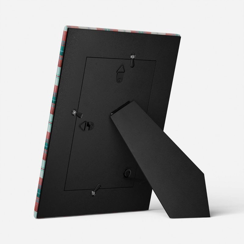 slide 4 of 4, 5"x7" Plaid Picture Frame - Threshold™, 1 ct