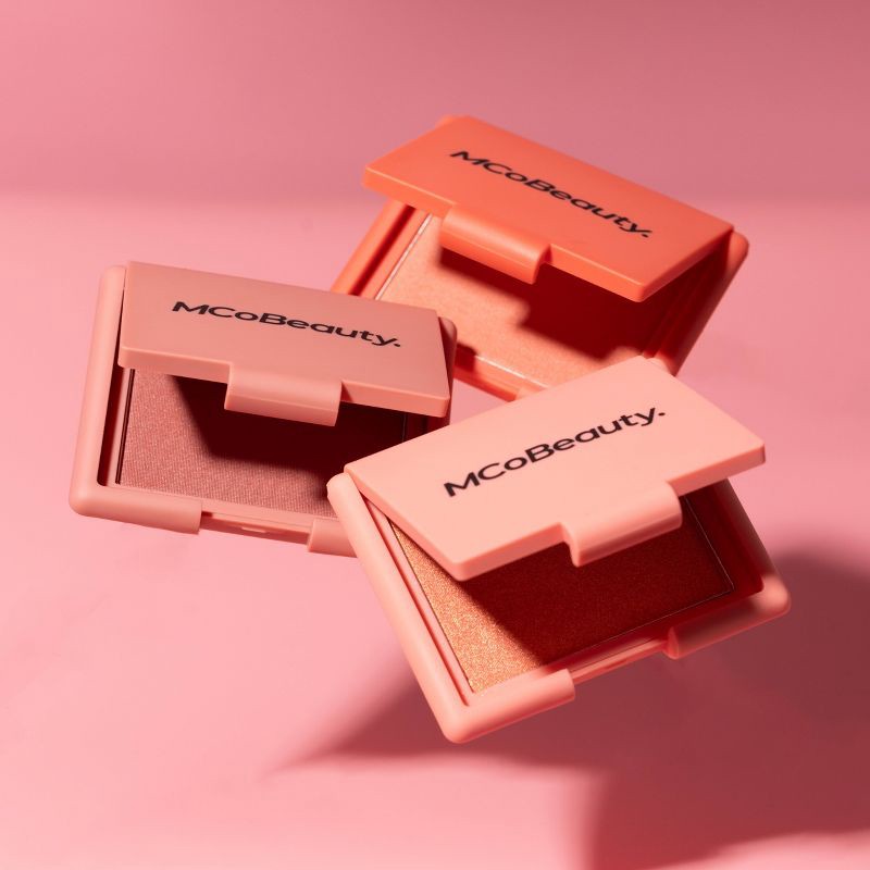 slide 4 of 9, MCoBeauty Soft Touch Powder Blush - Lava/Deep Peach - 0.16oz, 0.16 oz