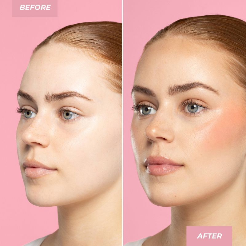 slide 9 of 9, MCoBeauty Soft Touch Powder Blush - Lava/Deep Peach - 0.16oz, 0.16 oz