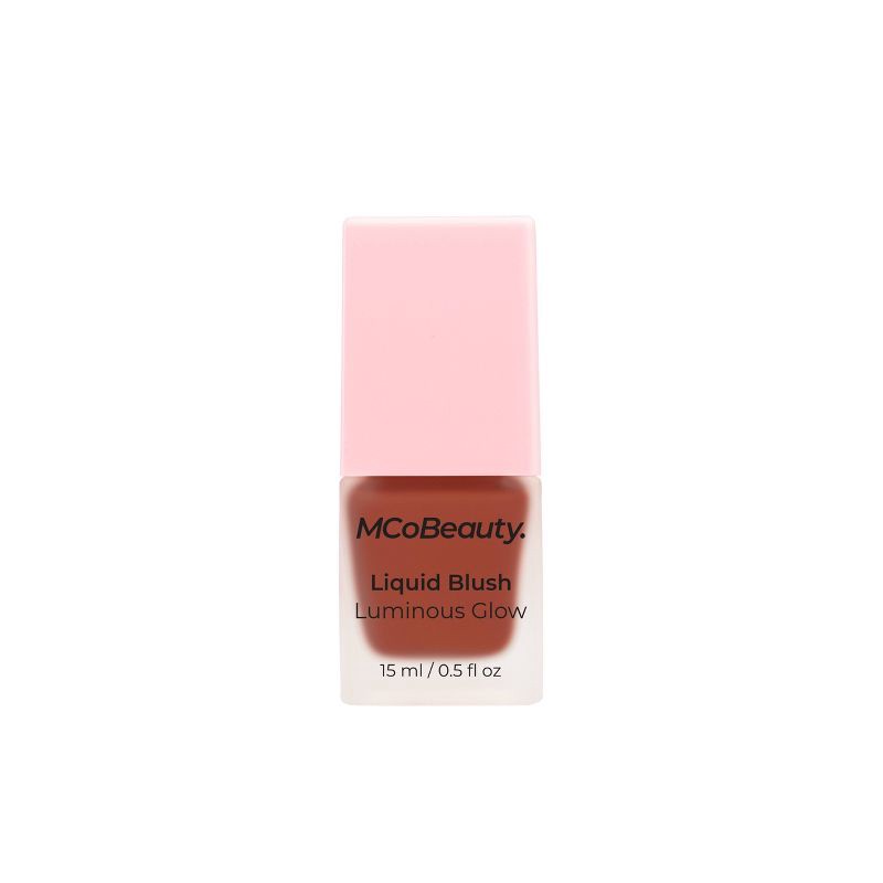 slide 1 of 9, MCoBeauty Liquid Blush Luminous Glow - Bella Vita/Dusty Rose - 0.5 fl oz, 0.5 fl oz