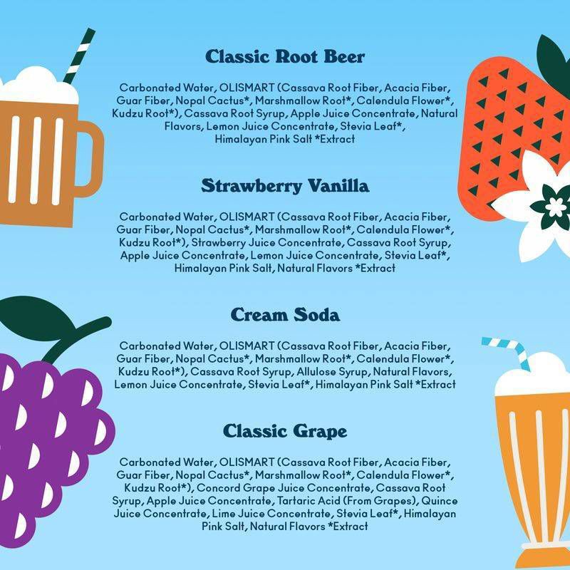 slide 5 of 6, OLIPOP Variety Pack Soda - 8pk/12 fl oz, 8 ct; 12 fl oz